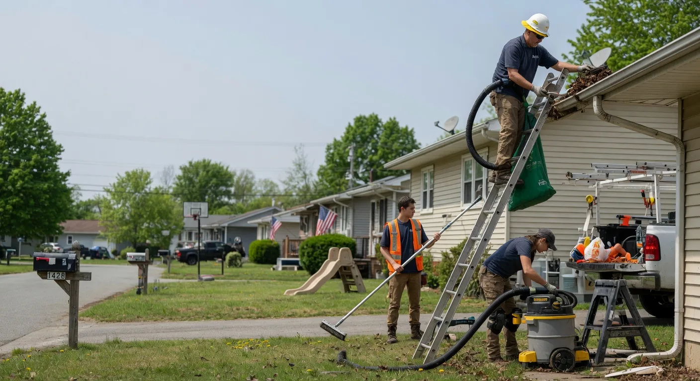Gutter Installation in Blue Mound, IL near me